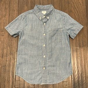 J. Crew Size 8 Chambray Button Down - Like new!
